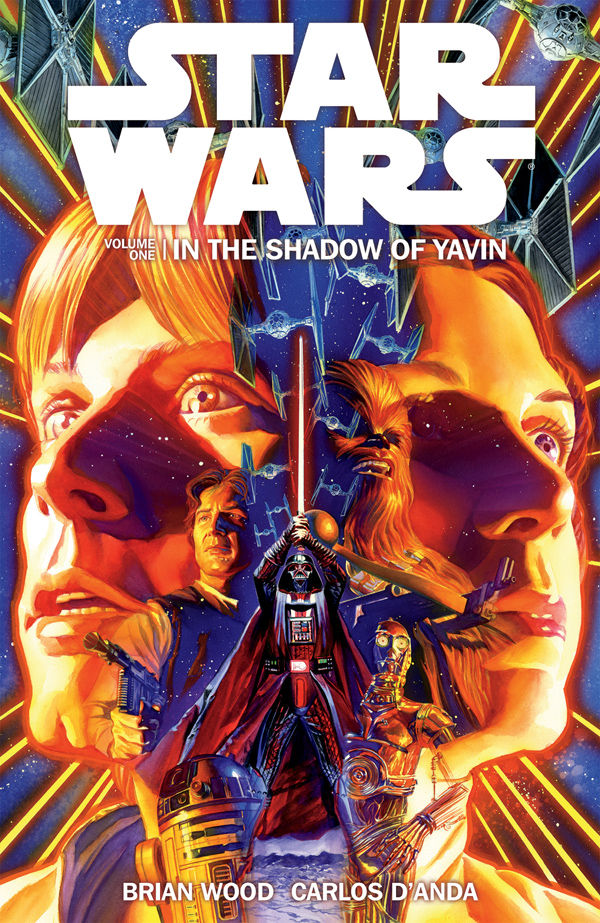 Okładka wydania oryginalnego - Star Wars: In the Shadow of Yavin.