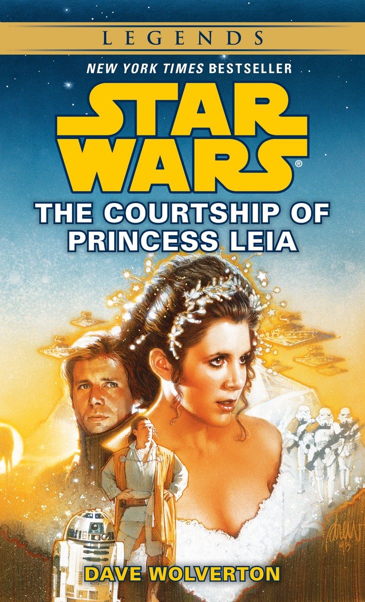 Okładka wydania oryginalnego (Legends) - The Courtship of Princess Leia