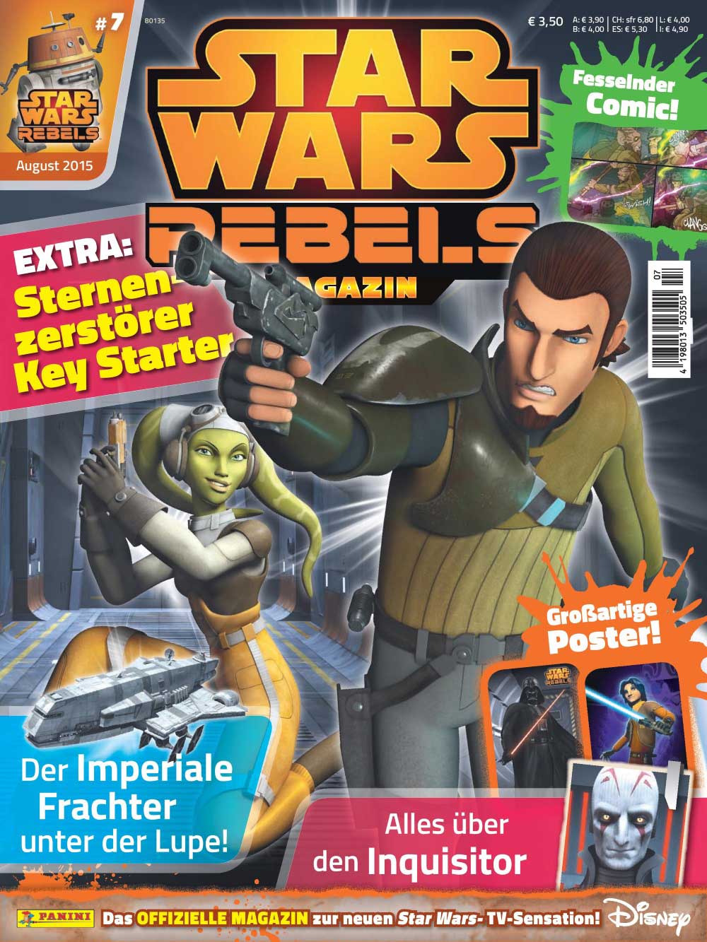 Okładka Star Wars Rebels Magazin 7 (wydane 08.07.2015)