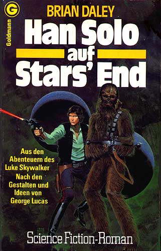 Okładka wydania niemieckiego (1980) - Han Solo auf Stars’ End.