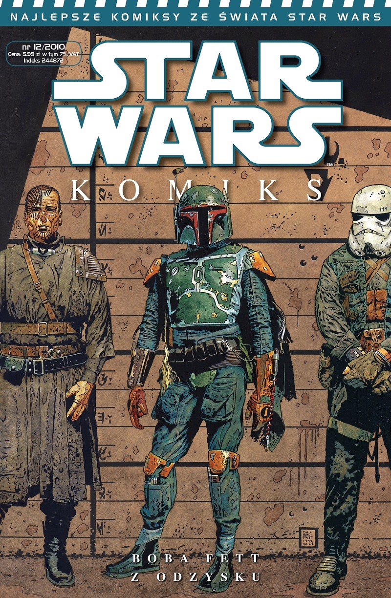 Boba Fett: Z odzysku (okładka Star Wars Komiks 12/2010)