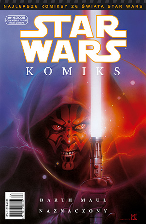 Okładka komiksu Star Wars Komiks 4/2008.