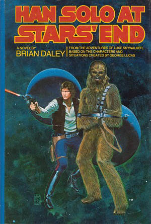 Okładka wydania oryginalnego (twarda) - Han Solo at Stars' End.