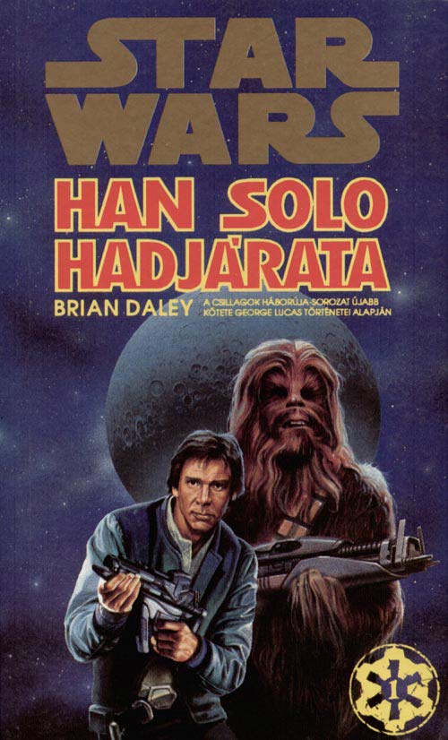 Okładka wydania węgierskiego - Han Solo Hadjárata.