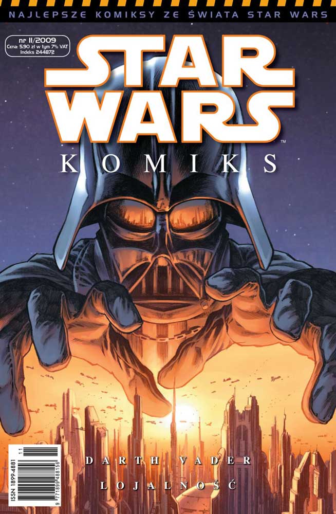 Okładka Star Wars Komiks 11/2009.