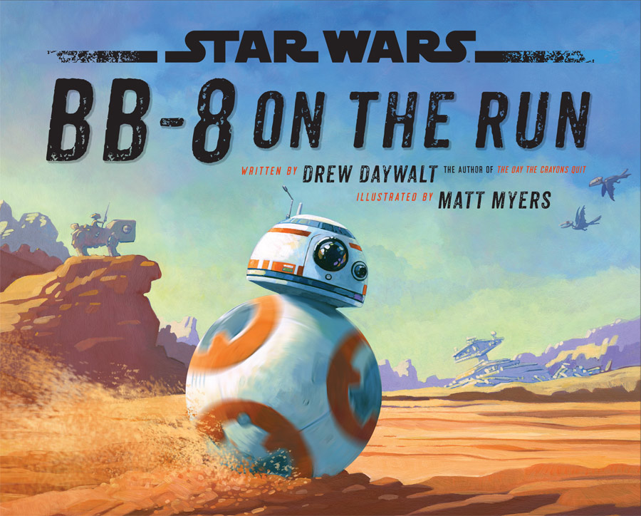 Okładka wydania oryginalnego - BB-8 on the Run.