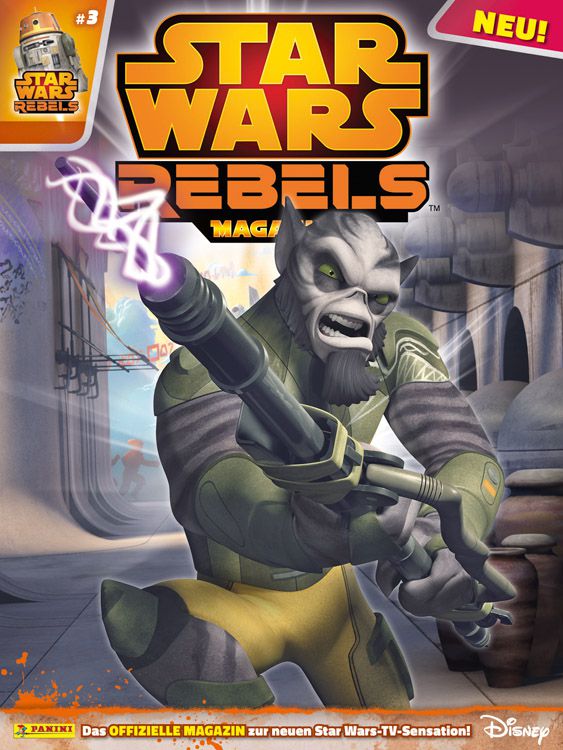 Projekt okładki Star Wars Rebels Magazin 3