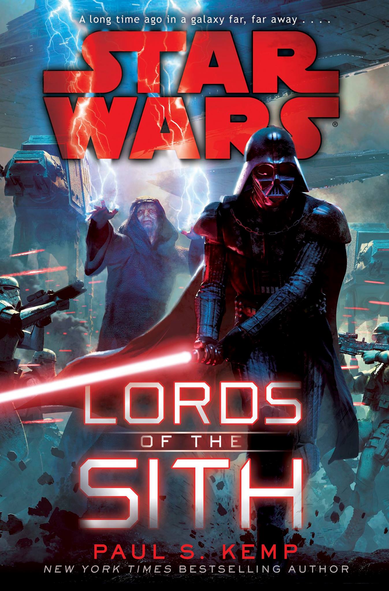 Okładka wydania oryginalnego (twarda) - Lords of the Sith.