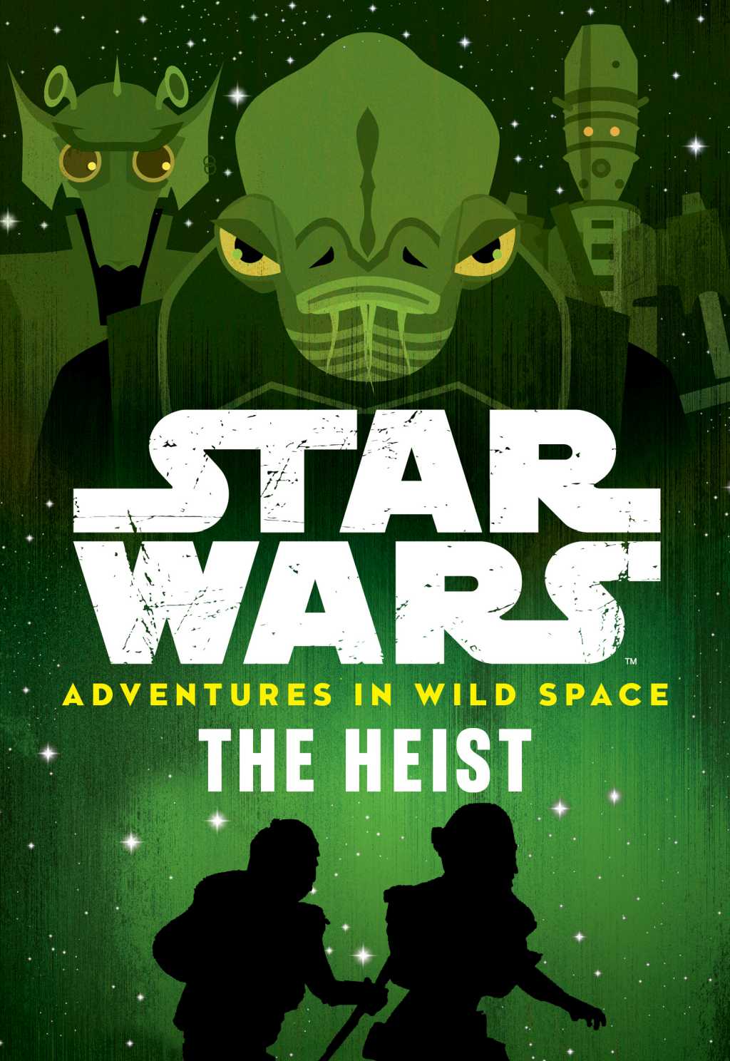 Okładka wydania amerykańskiego - Adventures in Wild Space 3: The Heist.