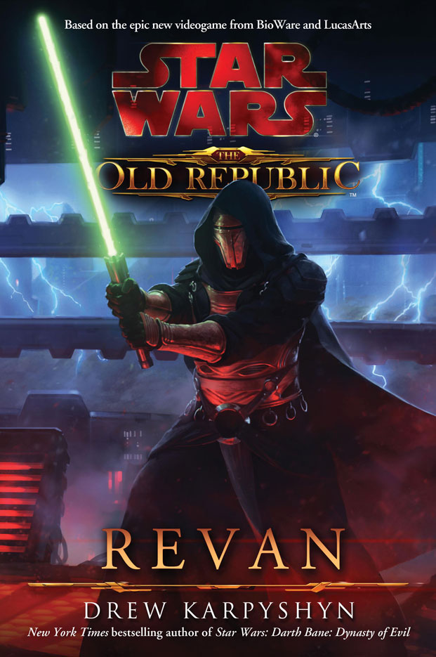 Okładka wydania oryginalnego (twarda) - The Old Republic: Revan