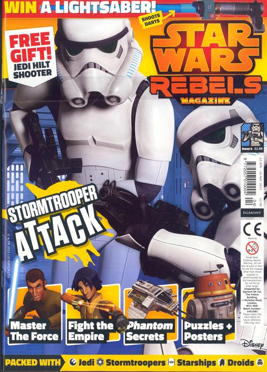 Okładka Star Wars Rebels Magazine 4 (wydane 22.04.2015)