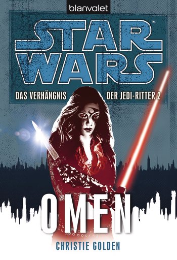 Okładka wydania niemieckiego - Das Verhängnis der Jedi-Ritter 2: Omen.