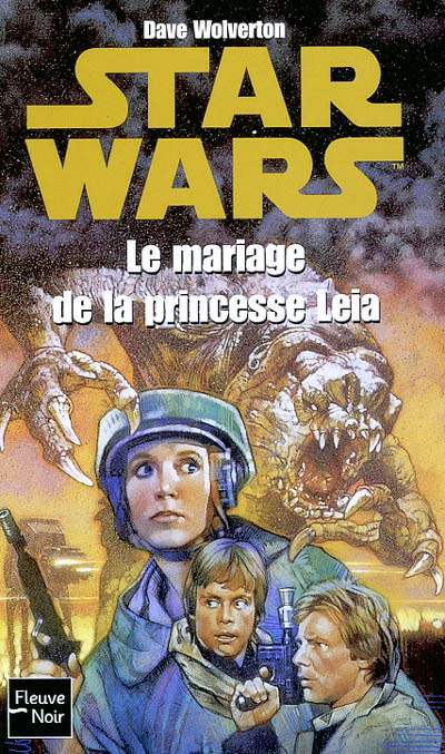 Okładka wydania francuskiego - Le mariage de la Princesse Leia
