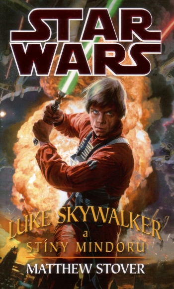 Okładka wydania czeskiego - Luke Skywalker a stíny Mindoru.