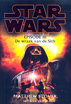 Okładka wydania holenderskiego - Episode III: De wraak van de Sith.