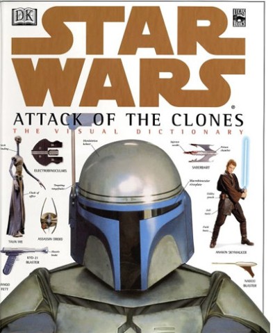 Okładka wydania oryginalnego - Attack of the Clones: The Visual Dictionary.