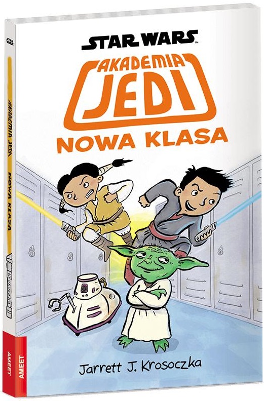 Okładka tomu IV - Akademia Jedi: Nowa klasa.