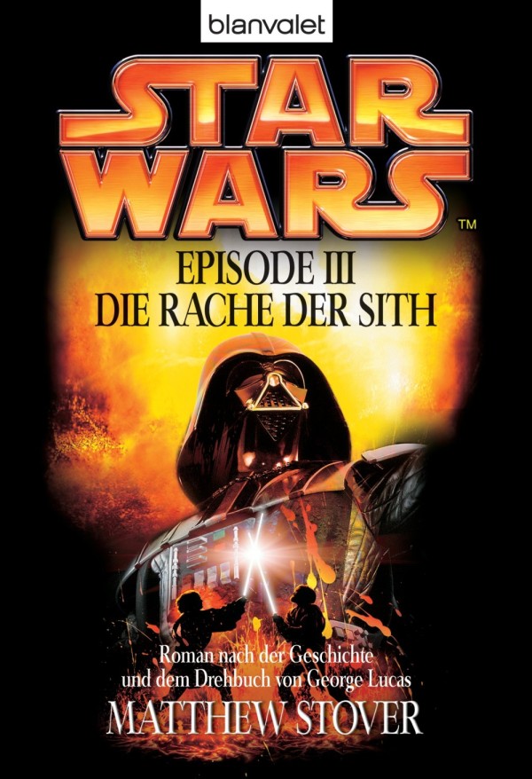 Okładka II wydania niemieckiego - Episode III: Die Rache der Sith (miękka).