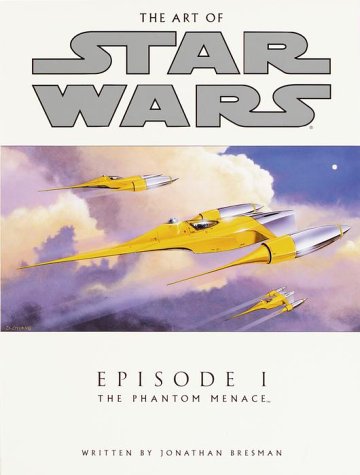 Okładka wydania oryginalnego (miękka) - The Art of Star Wars Episode I: The Phantom Menace.