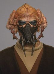 Plo Koon, mistrz Jedi rasy Kel Dor.