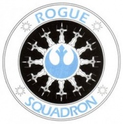 logo Eskadry zaprojektowane przez Gavina Darklightera