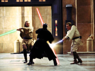 Pojedynek na Naboo.