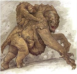 Rancor z młodymi