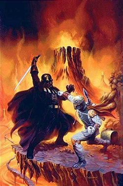 Pojedynek: Boba Fett kontra Darth Vader.