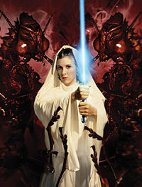 Leia jako Jedi.