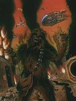 Zniszczenie Sernpidala i śmierć Chewbaccy.