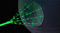 Superlaser Gwiazdy Śmierci.