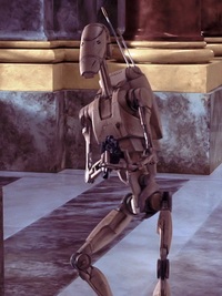 Droid bojowy typu B1.