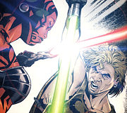 Cade walczy z Darth Talon.