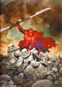 Kir Kanos walczący z wojskami Imperium na Phaedzie.