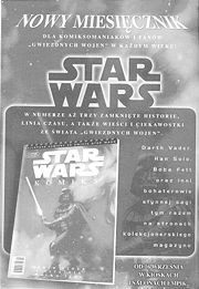 Zapowiedź pierwszego numeru Star Wars Komiks.