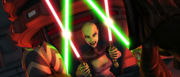 Mistrzyni Jedi wraz z padawanką Skywalkera walczą przeciwko Asajj