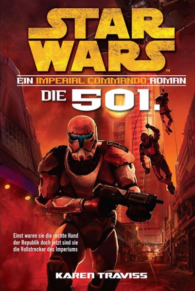 Okładka wydania niemieckiego - Imperial Commando: Die 501.