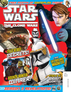 Okładka The Clone Wars Comic UK 6.12