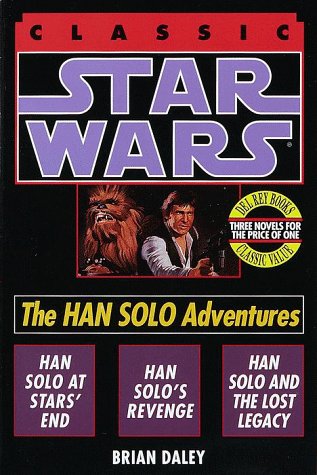 Okładka wydania oryginalnego (1994) - The Han Solo Adventures.