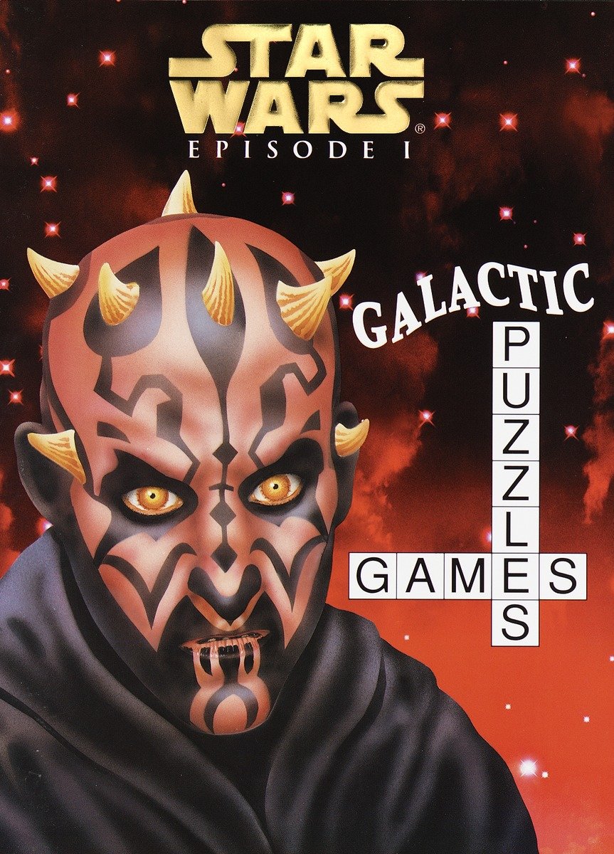 Okładka wydania oryginalnego - Episode I: Galactic Puzzles and Games.