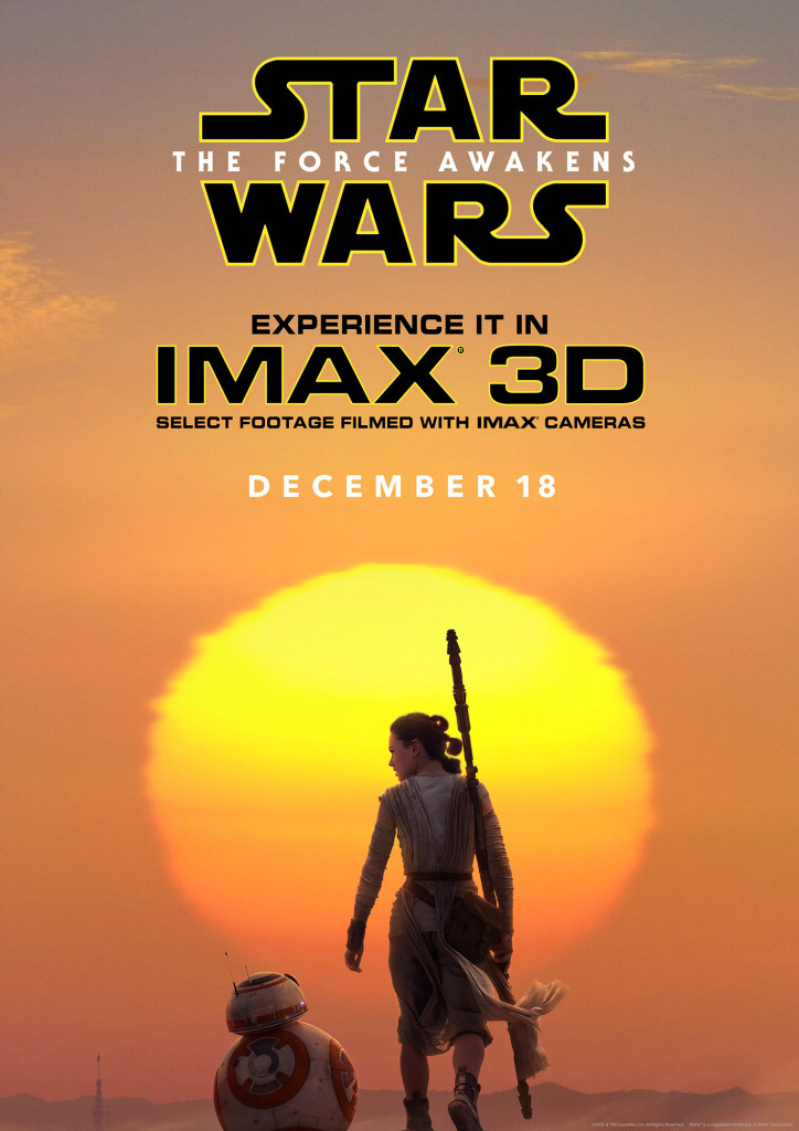 Plakat przeznaczony dla kin IMAX.