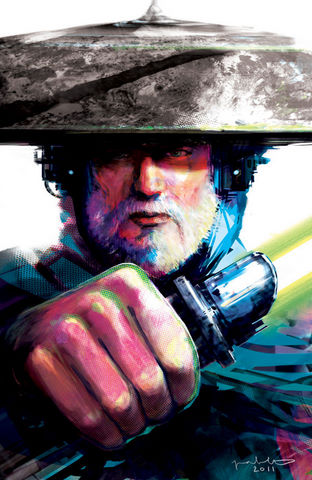 Ilustracja z okładki komiksu.