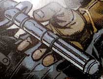 Miecz świetlny Kola Skywalkera, który przeszedł w ręce Cade'a w 137 ABY.