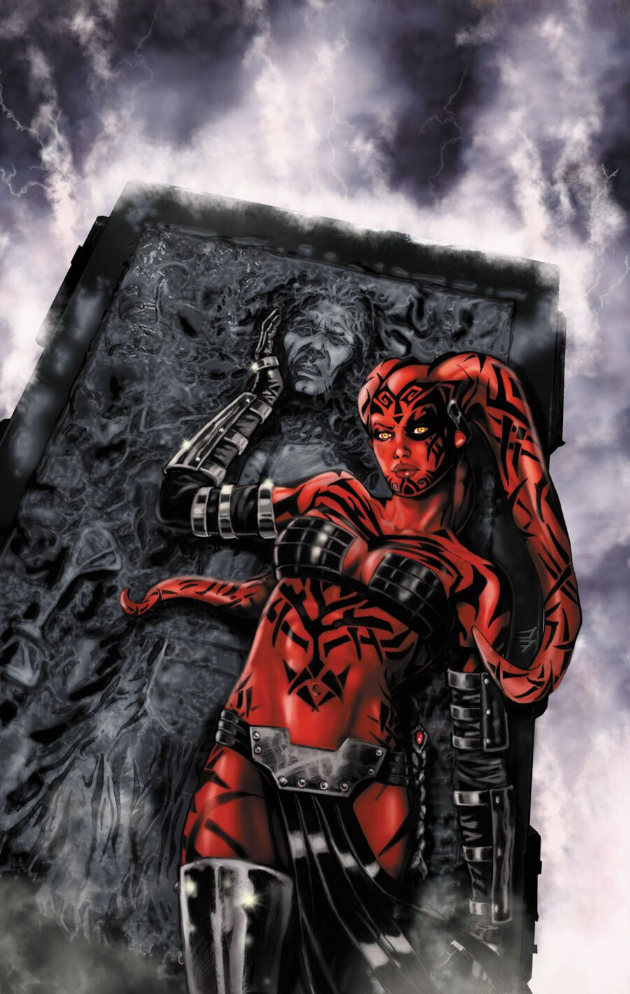 Ilutracja z okładki komiksu.