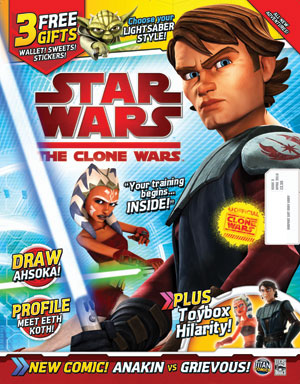 Okładka The Clone Wars Comic UK 6.05