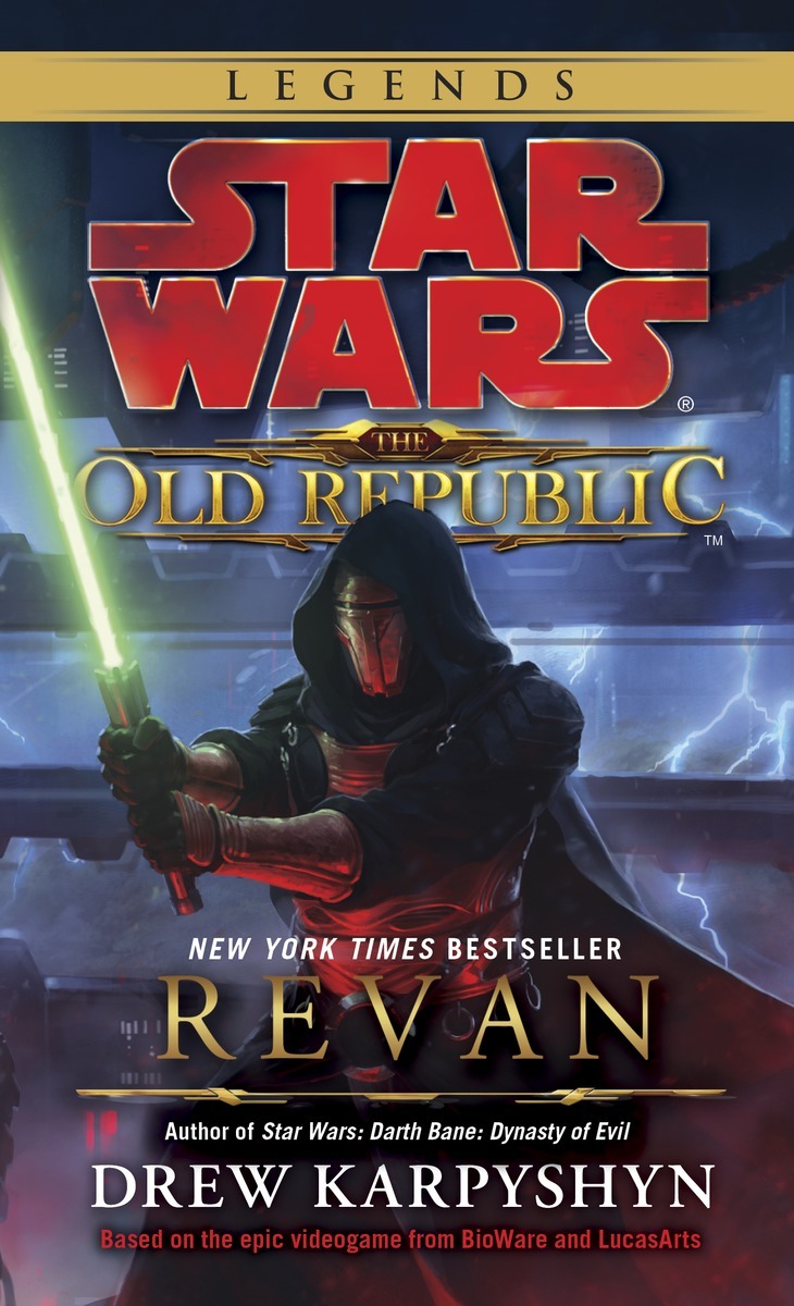 Okładka wydania oryginalnego (Legends) - The Old Republic: Revan