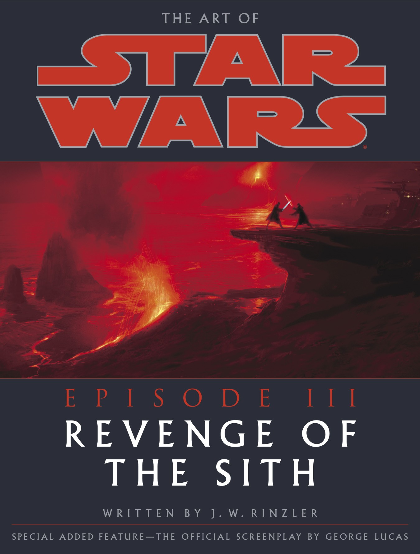 Okładka wydania oryginalnego - The Art of Star Wars Episode III: Revenge of the Sith.