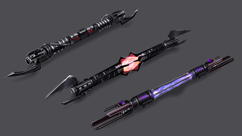 Miecze świetlne stworzone w wyniku eksperymentów