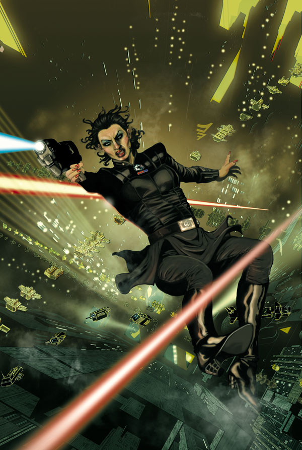 Ilustracja z okładki komiksu.