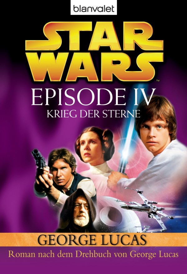 Okładka wydania niemieckiego - Star Wars Episode IV: Krieg der Sterne (2005).